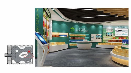 十二連城鄉(xiāng)電商服務中心展廳設計服務方案